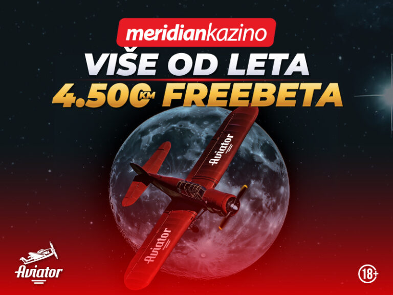 ZALETI SE DO FREEBETA: Aviator donosi sjajnih 4.500 KM