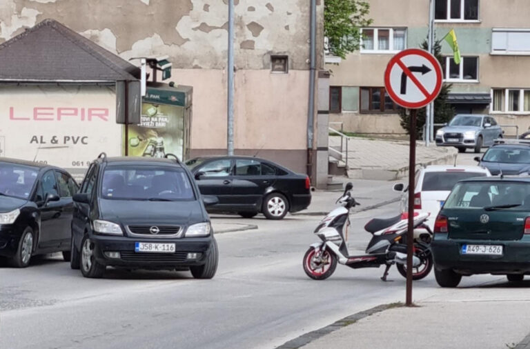 Saobraćajna nesreća u naselju Crkvice