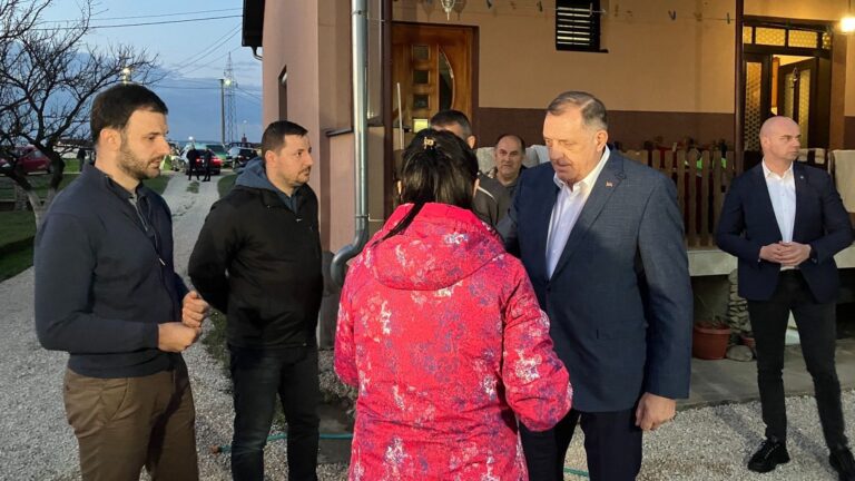 Dodik najavio uplatu milion KM za Prijedor koji su pogodile poplave