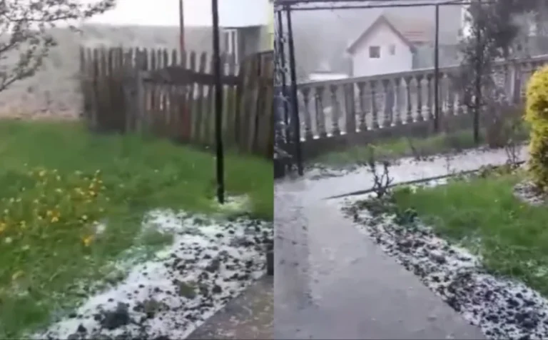 Jako nevrijeme pogodilo BiH: Sve se ‘zabijelilo’ od grada