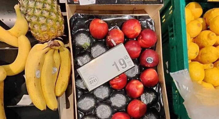 Cijena nektarina u BiH izazvala lavinu komentara na mrežama: “Da li je ovo normalno?”
