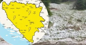 Stiže velika promjena vremena, evo u kojim dijelovima BiH je moguće jače nevrijeme