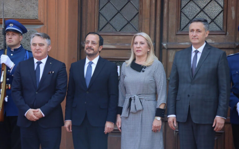 Predsjednik Kipra stigao u zvaničnu posjetu BiH