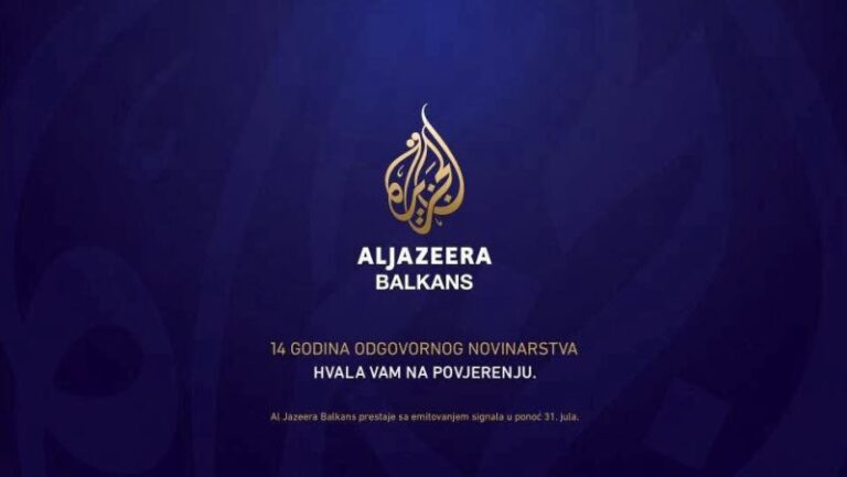 OD VEČERAS NEMA AL JAZEERE: Zadnje emitovanje u ponoć