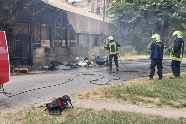 Brzom intervencijom spriječena veća katastrofa: Vatra prijetila sportskom balonu u Zenici