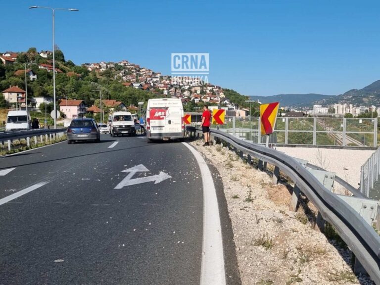 Oglasila se policija: Motociklista iz Mađarske zadobio teške povrede u Sarajevu