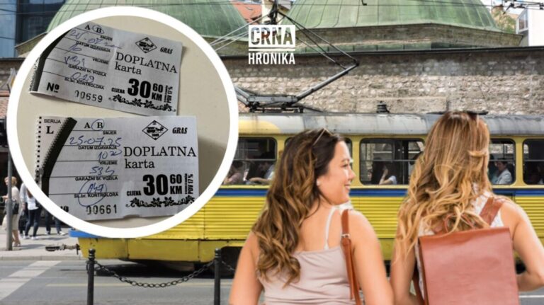 Studenticama u Sarajevu naplaćene kazne jer nisu imale sitan novac za kartu