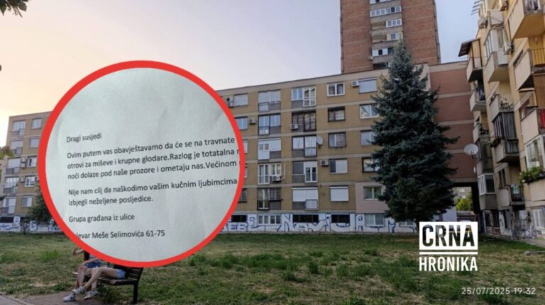 Uznemirujuća prijetnja u Sarajevu: Najavljeno posipanje otrova na javnoj površini