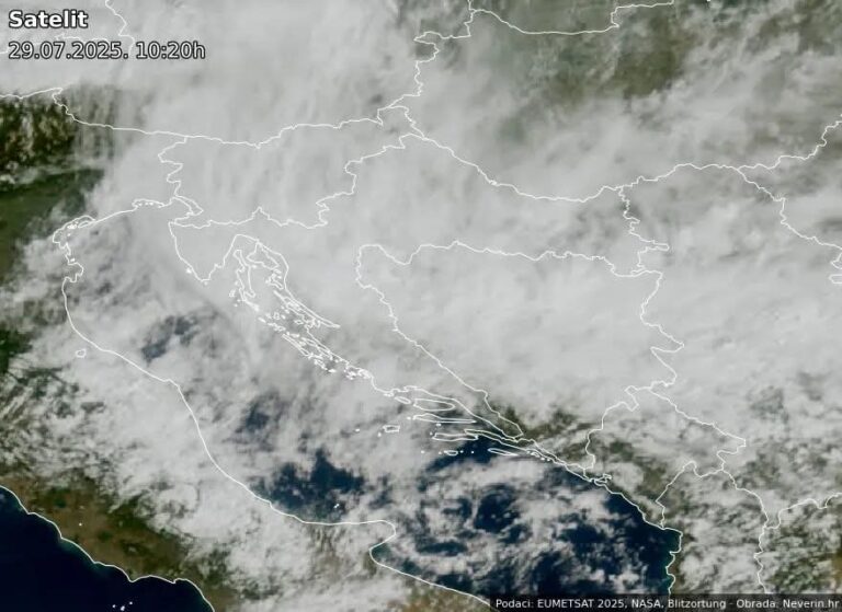 Ljeto kao da je jesen: Kiša, oblaci i svježina širom BiH, vrućine za sada iza nas