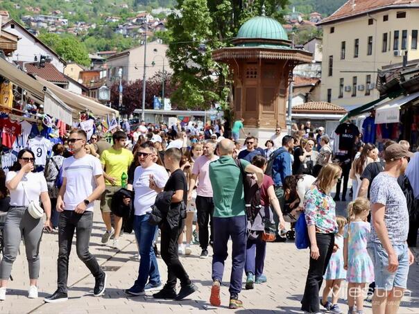 U junu u Federaciji BiH 150 hiljada turista, 6,6 posto manje nego u istom mjesecu lani