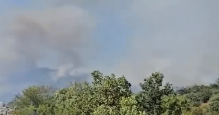 Požar blizu Stoca, vatra zakačila minski sumnjiv teren: Čule se eksplozije…