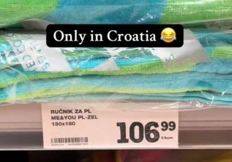 Ovo prelazi sve granice: Peškir za plažu u Dubrovniku preko 200 maraka