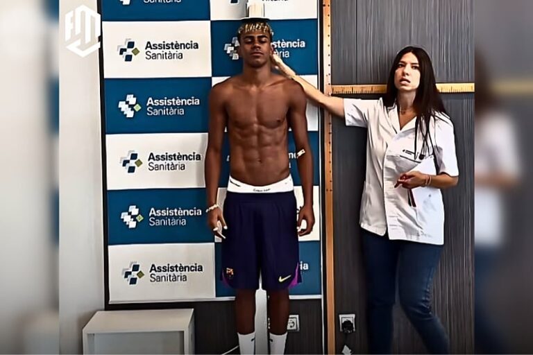 Yamal narastao 10 centimetara od debija za Barcelonu, njegova visina iznenadila mnoge