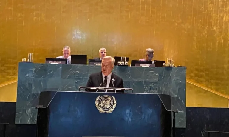 Lagumdžija u govoru podržao Njujoršku deklaraciju u UN-u: Trajno primirje u Gazi odmah, civilne žrtve moraju prestati