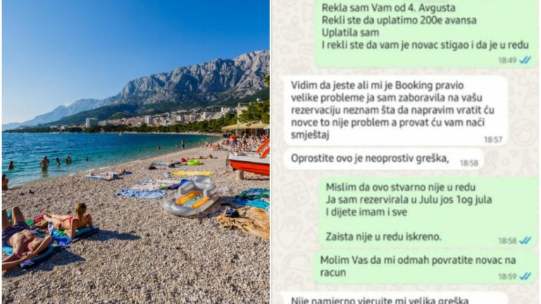 Porodica dan prije ljetovanja ostala bez smještaja u Hrvatskoj: “Kap koja je prelila čašu”