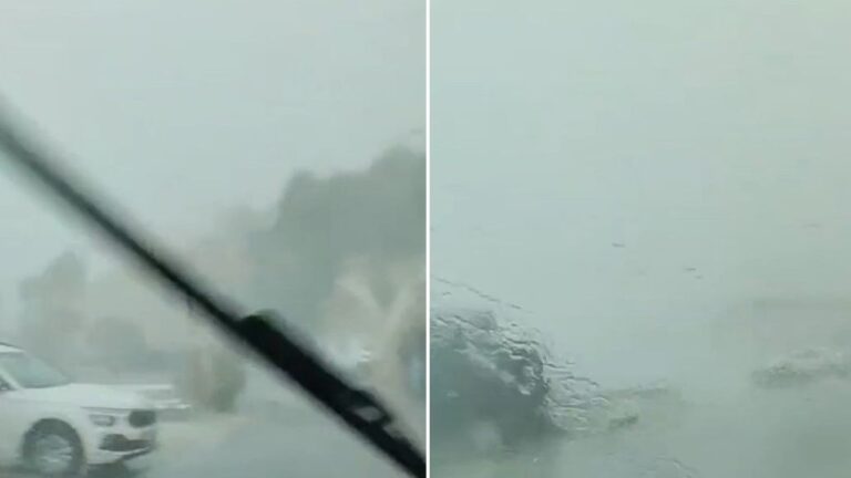 Snažno nevrijeme: Lije kao iz kabla, ne vidi se prst pred okom