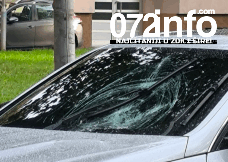 OBUSTAVLJEN SAOBRAĆAJ: Nesreća u Zenici, pješak prevezen u bolnicu