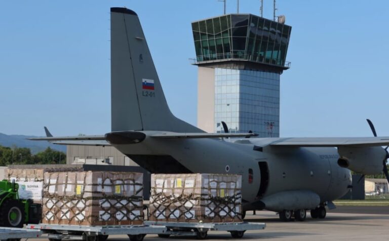 Historijska misija: Slovenija vlastitim kapacitetima poslala pomoć u Gazu