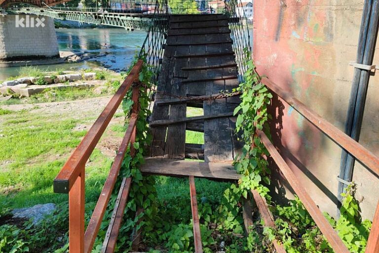 Propada “Most ispod mosta” u Goraždu, konstrukcija potpuno oštećena