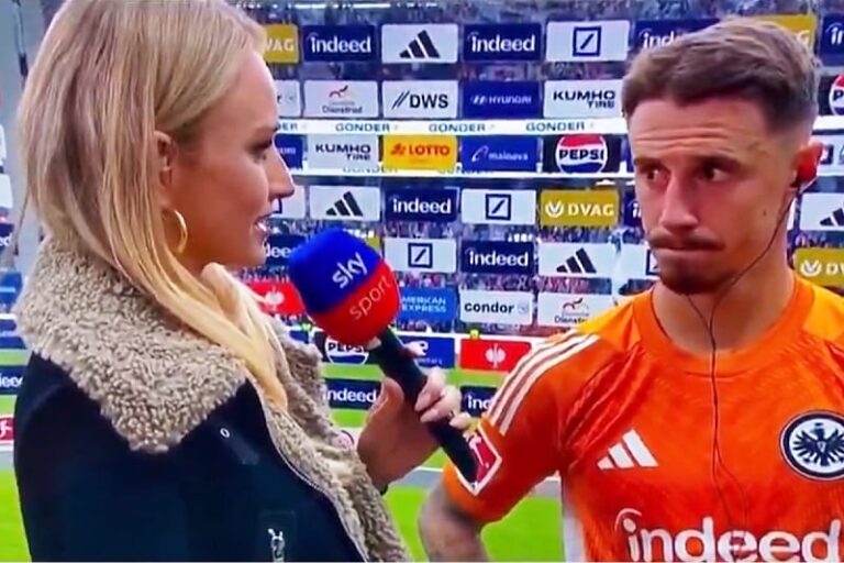 Voditeljica se obrukala uživo na televiziji, kapiten Werdera joj nije mogao prešutjeti