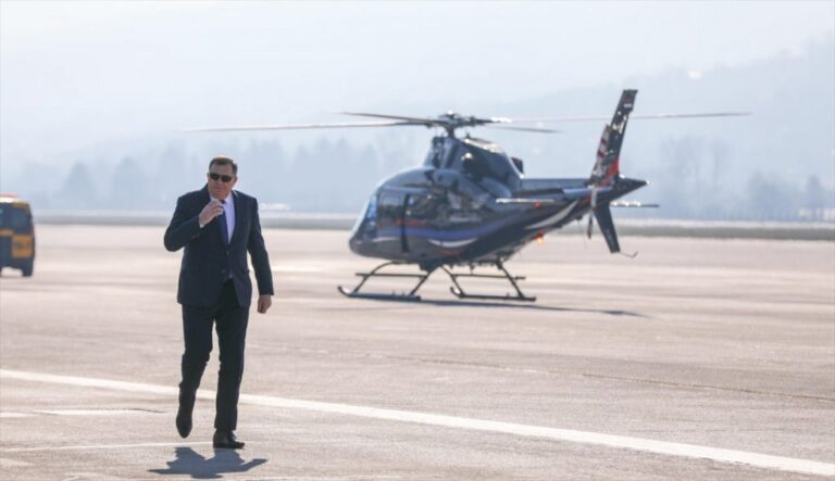 Granična policija BiH provjerava prelazak Dodika na aerodromu u Banja Luci