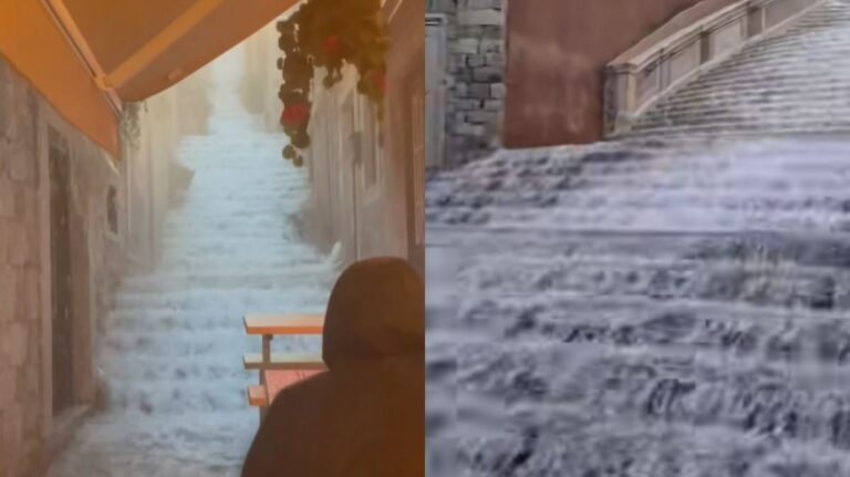 Jako nevrijeme i u Dubrovniku, pogledajte snimke