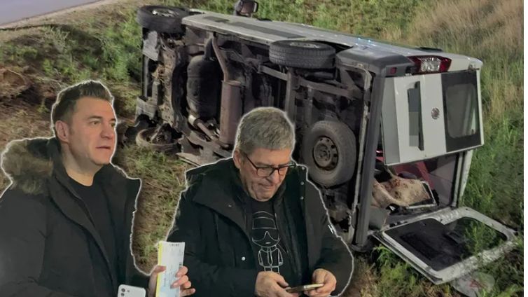 Amadeus bend doživio užasnu nesreću: Pukla guma i sletjeli s autoputa