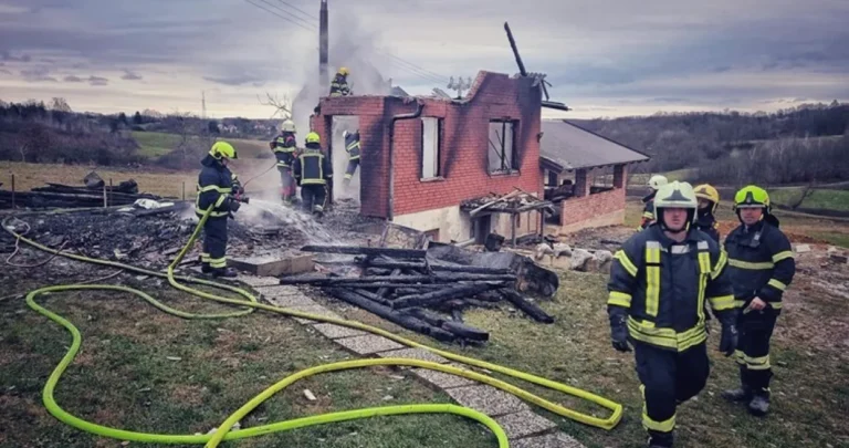 Alarmirani vatrogasci: Požar u porodičnoj kući u Hrvatskoj, pronađeno tijelo
