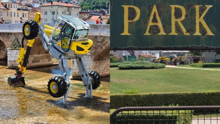 Vrhunska mašina plaćena preko 700.000 KM  stoji već 2 godine na parkingu Parka