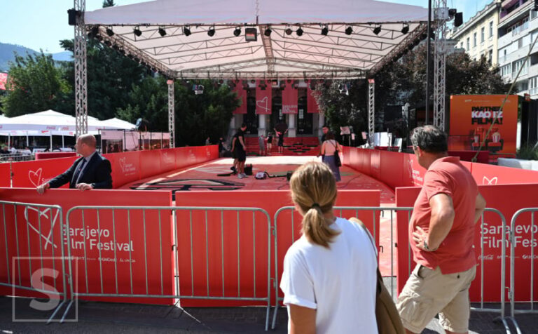 Špica uoči Sarajevo Film Festivala: Grad preplavila filmska atmosfera
