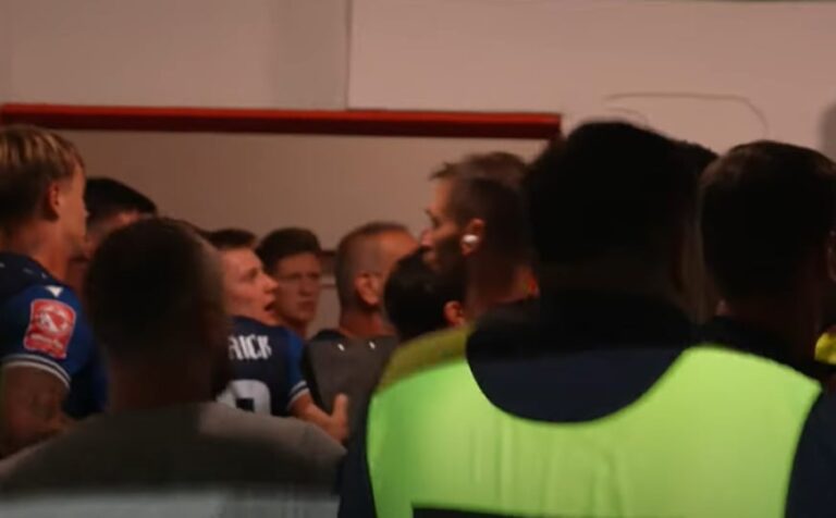 Incident u bh. fudbalu: FK Željezničar objavio snimak fizičkog napada na Karamarka