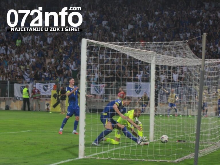 BiH – Austrija 1:2: Crveni karton za Austriju u samom finišu meča, Zmajevi pred porazom