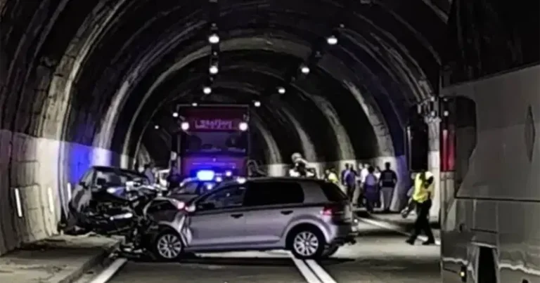 Žestok sudar u tunelu na M-17, više osoba je povrijeđeno. Saobraćaj obustavljen, kolone su ogromne