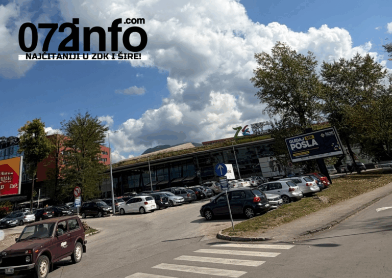VAŽNO OBAVJEŠTENJE: Došao kraj zloupotrebama besplatnog parkinga ispred Zenica City Centra