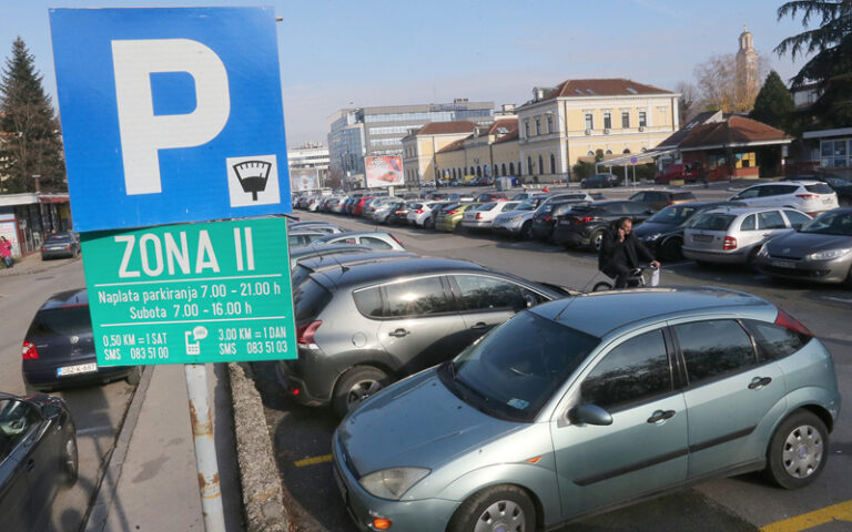 Banja Luka: Od danas skuplje parkiranje na nekim parkinzima u centru grada