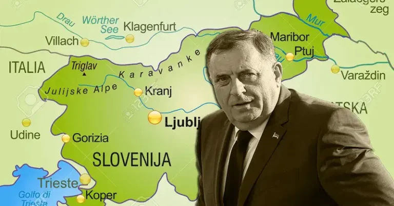 Dodik ne može više preći granicu Slovenije i ući u Republiku Sloveniju