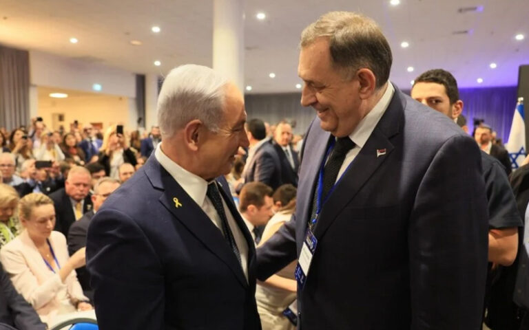 Dodik o sankcijama: Samo smo Netanyahu i ja zabranjeni u Sloveniji. Ne smeta mi društvo s njim