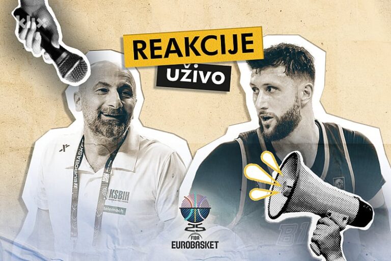 Čekamo prve reakcije nakon ispadanja BiH s Eurobasketa
