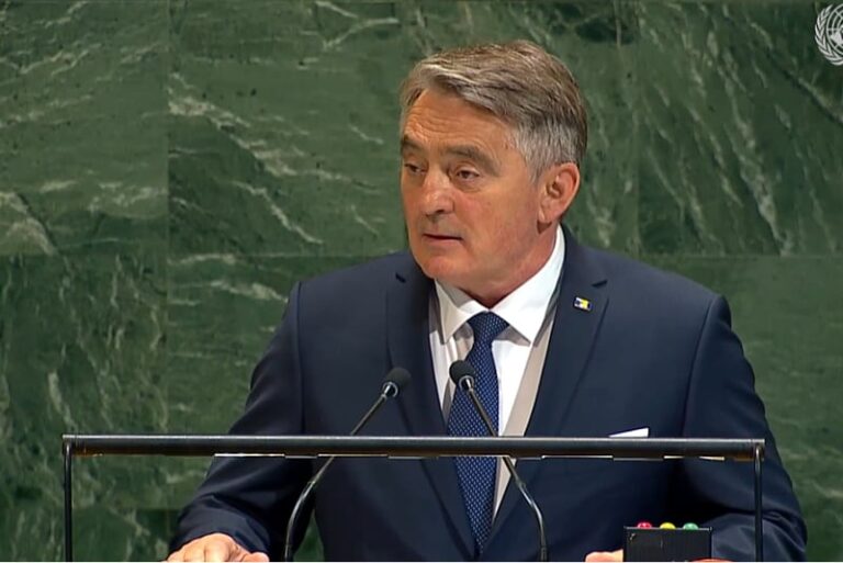 Željko Komšić u UN-u: Politički sistem u BiH neprekidno destabilizuje državu, imamo embargo na demokratski razvoj