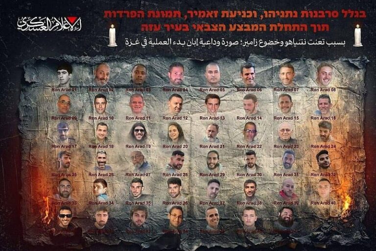 Hamas objavio slike preostalih 48 zarobljenika uz poruku Netanyahuu