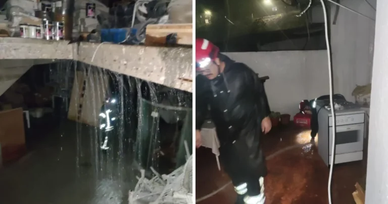 Haotično stanje u Neumu: Stanovi poplavljeni, odroni na ulicama, vatrogascima pune ruke posla