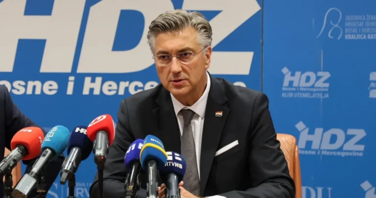 Plenković o situaciji na Balkanu: Srbija na rubu građanskog rata, a BiH s Dodikom… hop, on je vani