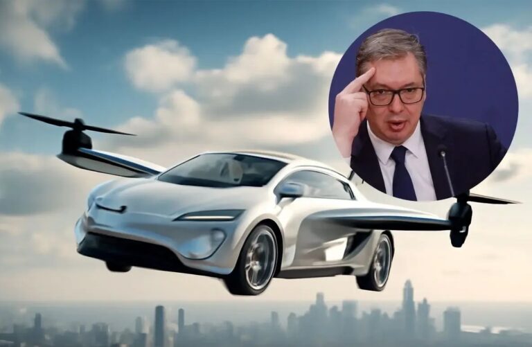 Vučić najavio leteće automobile do 1. decembra 2026. godine