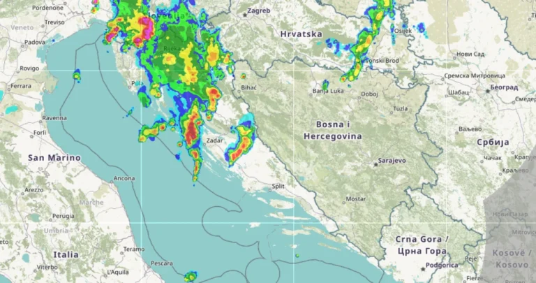 Oluja stiže nad BiH: Pljuskovi i grmljavina sutra zahvataju zemlju, izdato žuto upozorenje