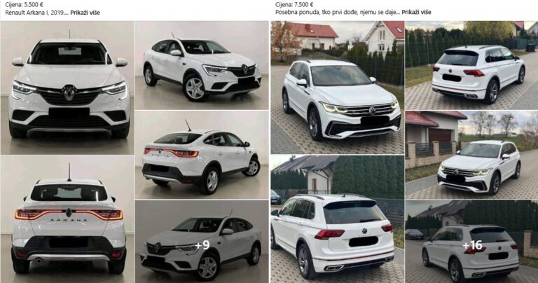 Auta za male pare, priče velike – nova Facebook prevara vreba kupce u BiH, Srbiji i Hrvatskoj
