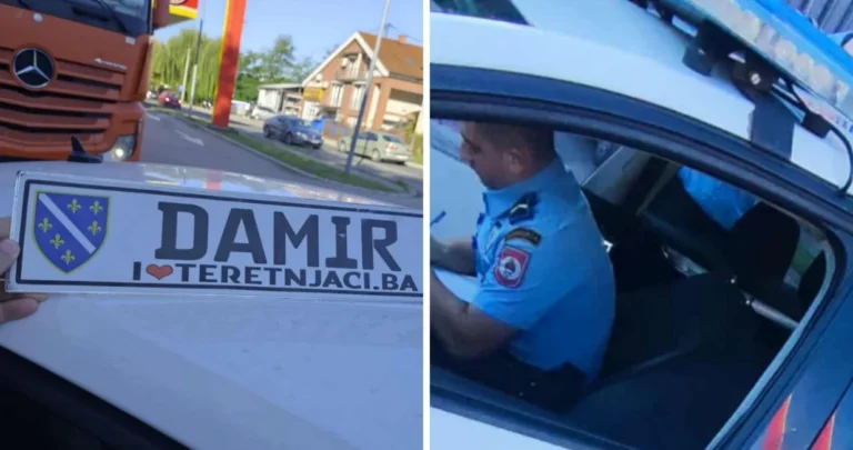 Još jedan vozač iz BiH kažnjen zbog ljiljana: Iz MUP-a RS rekli da “provocira Banjalučane”