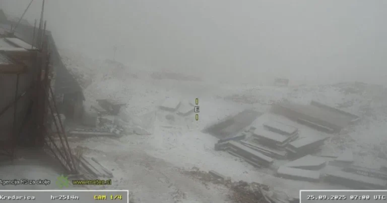BiH se približava hladna fronta, pao je i prvi ovojesenji snijeg. Meteorolozi: Biće ga još