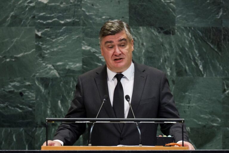 Milanović u UN-u pozvao na priznanje Palestine, pa spomenuo i BiH