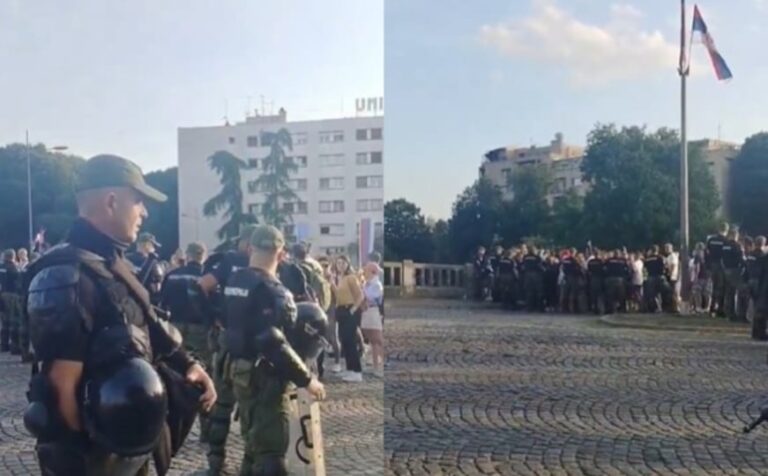 Napeto u Beogradu: Skup pristalica i protivnika vlasti, policija potiskuje građane