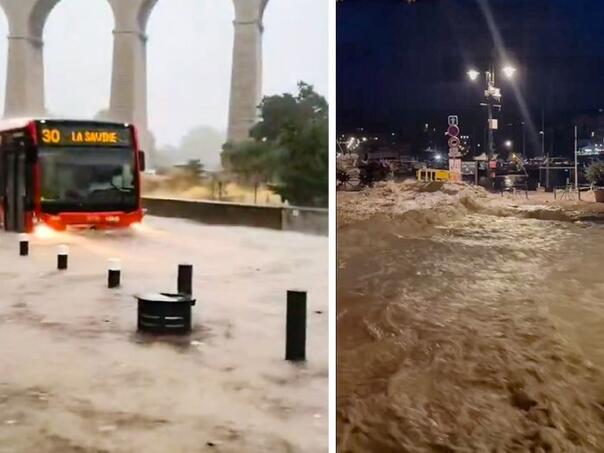 Ogromne poplave pogodile jug Evrope: Najgore u Francuskoj i Italiji